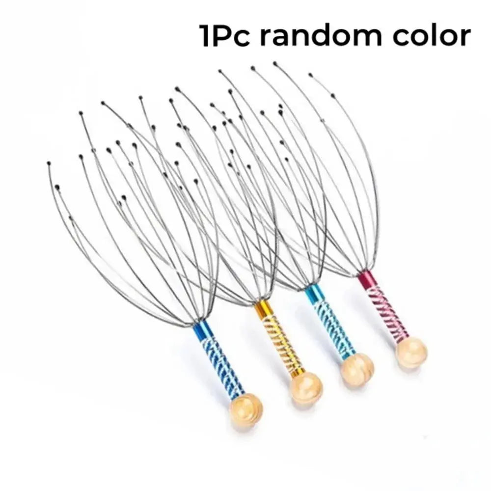 Massaggiatore per la testa a forma di polpo, sollievo rilassante dal cuoio - My Hashtag Shop