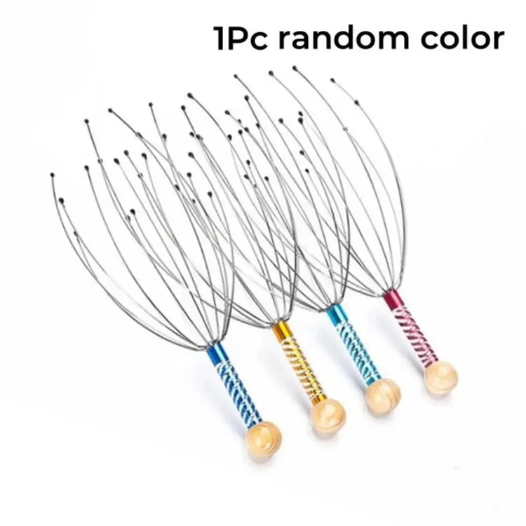 Massaggiatore per la testa a forma di polpo, sollievo rilassante dal cuoio - My Hashtag Shop