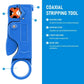 1PCS Ethernet Cable Stripper RJ45 Cat5 Cat6 Network Hand Tool Pliers Line UTP FTP Coax Coaxial Cutter Wire Stripping Tool