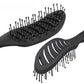 Styling Curly Hair Brush Salon Scalp Massager Comb Detangling Drying Brush Anti Static Curved Vent Brush Hairdressing Styling
