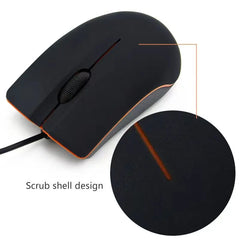 USB Wired Game Mouse Mice for PC Laptop Computer Small Mouse, Office Mouse, Computer Accessory, Cartoon Theme, Ergonomic Design, Lightweight Mouse, Plastic Construction, USB Peripheral, Precision Control, Remote Professionals HASHTAG