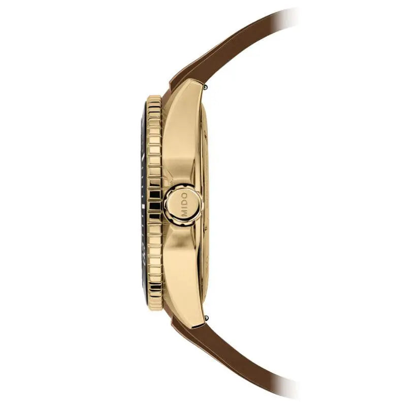 Mido orologio Ocean Star GMT 44mm nero automatico acciaio finitura PVD oro giallo M026.629.37.291.00 Capodagli 1937