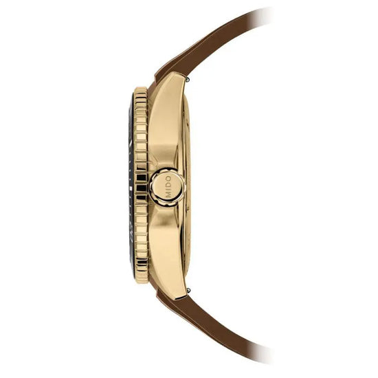 Mido orologio Ocean Star GMT 44mm nero automatico acciaio finitura PVD oro giallo M026.629.37.291.00 Capodagli 1937