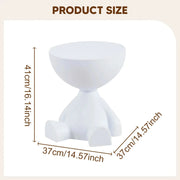 Tavolino laterale creativo Comodino a testa piatta Divano per la casa Scaffale laterale Camera da letto Balcone Mini tavolo mobile Piccolo appartamento Tè HASHTAG