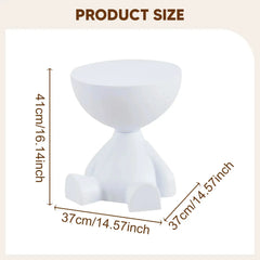 Tavolino laterale creativo Comodino a testa piatta Divano per la casa Scaffale laterale Camera da letto Balcone Mini tavolo mobile Piccolo appartamento Tè HASHTAG