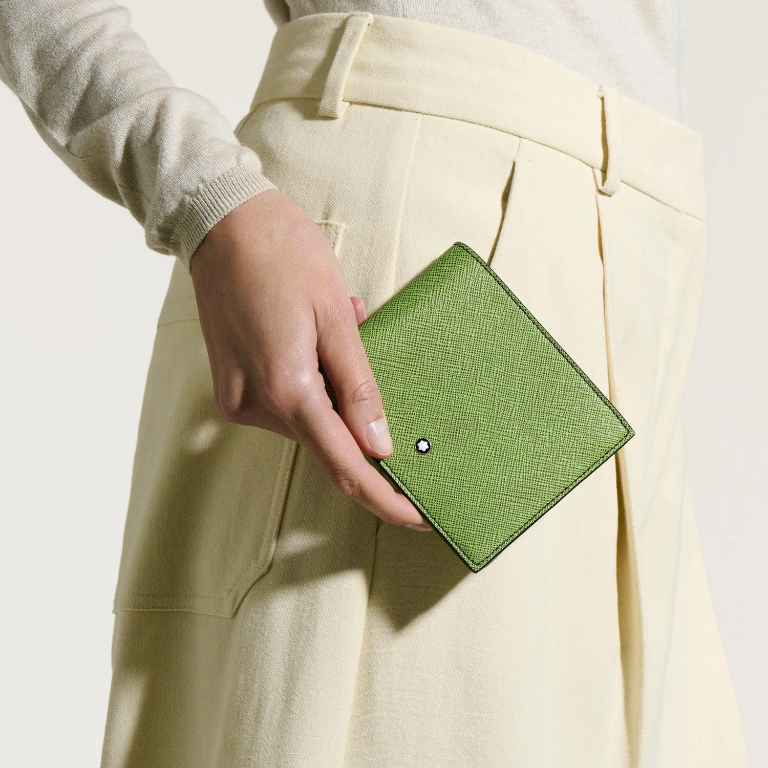 Montblanc portafoglio 8 scomparti Sartorial multi lime/cassis 199356 Capodagli 1937