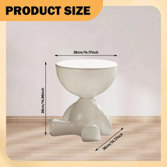 Tavolino laterale creativo Comodino a testa piatta Divano per la casa Scaffale laterale Camera da letto Balcone Mini tavolo mobile Piccolo appartamento Tè HASHTAG