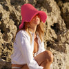 BLOOM Crochet Hat, in Hot Pink HASHTAG