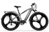 CYSUM aluminum electric city bike - 29 inch magnesium wheel, 500 watt, Puce Hades