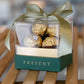 Acrylic Gift Box with Ribbon Transparent. Liebe - Making Life Easier