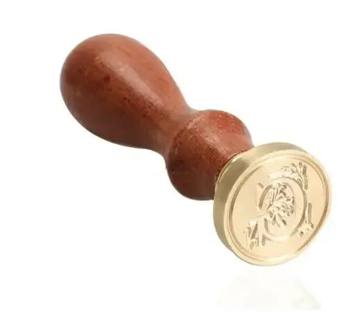 Sealing Wax Seal Stamp Ancient Classic 26 Letter A-Z Alphabet Initial - HASHTAG