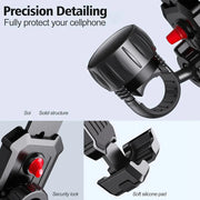 Factory Supply Waterproof Mobile Phone Mount for Bike & Motorcycle | Heavy-Duty Handlebar Holder HASHTAG