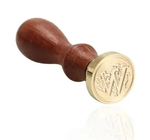 Sealing Wax Seal Stamp Ancient Classic 26 Letter A-Z Alphabet Initial - HASHTAG