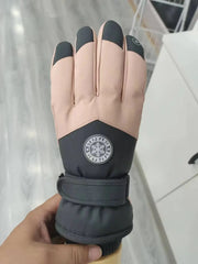 Hot Sale Touch Screen Warm Sport Men Snow Soft Lining Unisex Thicken Waterproof Ski Winter Bike Gloves HASHTAG