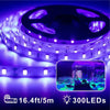 USB Battery Powered 5V Uv Led Strip 2835 Flexible Purple Black Light for Neon Party Decoration HASHTAG