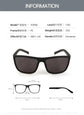 New Men Polarized Sports Sunglasses square Trend Glasses Trending Custom logo Lightweight Riding Driving Sunglasses