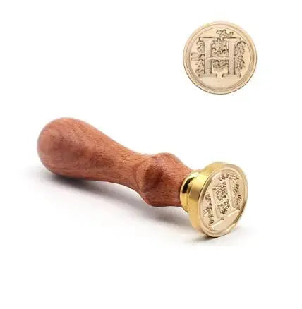 Sealing Wax Seal Stamp Ancient Classic 26 Letter A-Z Alphabet Initial - HASHTAG