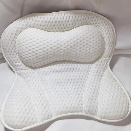 SPA Non-Slip Bath Pillow with Suction Cups Bath Tub Neck Back Support Headrest Pillows Thickened Home Cushion Accersory jacuzzi-1