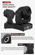 Good Technology LED 60W Testa mobile per illuminazione DMX512 Effetti scenici - My Hashtag Shop