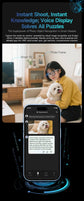 2026 AI Smart Glasses with 8MP Camera Video Recording 20+ Languages Translation Sunglasses Bluetooth Call Music Play Men Women