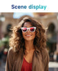 2026 AI Smart Glasses with 8MP Camera Video Recording 20+ Languages Translation Sunglasses Bluetooth Call Music Play Men Women