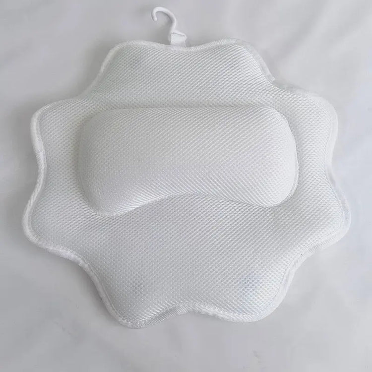 SPA Non-Slip Bath Pillow with Suction Cups Bath Tub Neck Back Support Headrest Pillows Thickened Home Cushion Accersory jacuzzi-6