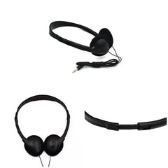 Cuffie per Computer montate sulla testa nessun microfono cuffie da gioco cancellazione del rumore sport cuffie MP3 cuffie Stereo cablate universali HASHTAG