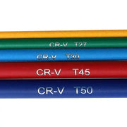 9 Piece Ball End Allen Hex Key Set Color HASHTAG