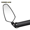 RIDERACE Motorcycle Bar Ends Rear View Mirror HASHTAG
