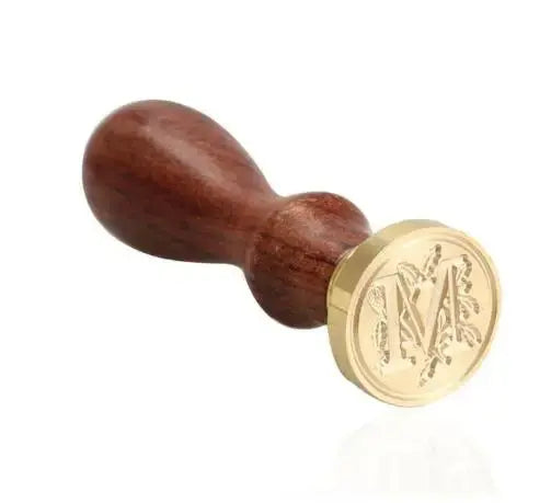Sealing Wax Seal Stamp Ancient Classic 26 Letter A-Z Alphabet Initial - HASHTAG