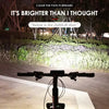 New Waterpoof 1400lm USB Rechargeable Power Bank 4000mah Aluminium Alloy Mountain Bike Night Riding Front Lamp LED Bicycle Light HASHTAG