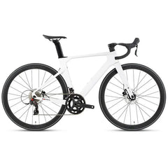 Thru Axle Disc Carbon Road Bike - 11-Speed Aero Racing Bike for Competitive Cycling & Triathlon Training HASHTAG