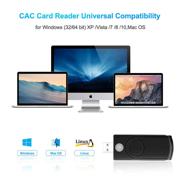 UTHAI per Windows 7 8 10 Linux OS, lettore di smart card USB SIM, per scheda bancaria IC/ID EMV SD TF Lettore di schede MMC USB-CCID ISO 7816 - My Hashtag Shop