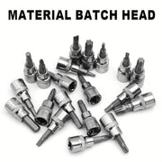 Professional 151-Piece Mechanics Tool Set 1/4\" 3/8\" 1/2\" Drive 24 Tooth Ratchet Socket Wrench Universal Metric CR-V Auto OEM HASHTAG