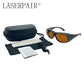 532nm 1064nm OD7+ Laser Safety Glasses 755 808 Laser Protective Goggles for 2 Line YAG KTP Pico Laser Protection Eye Protection