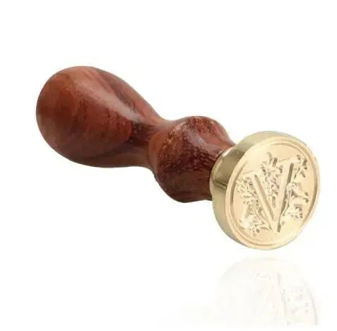 Sealing Wax Seal Stamp Ancient Classic 26 Letter A-Z Alphabet Initial - HASHTAG