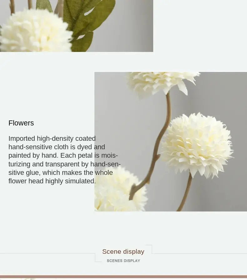 Artificial Flower Dandelion Small Thorn Ball Wedding or Home Decoration Liebe - Making Life Easier