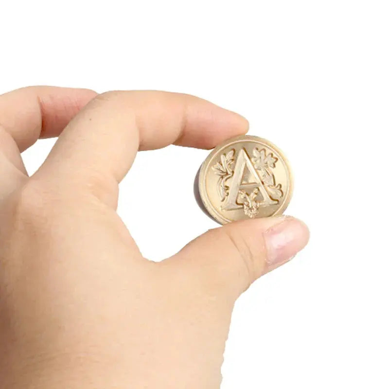 Sealing Wax Seal Stamp Ancient Classic 26 Letter A-Z Alphabet Initial - HASHTAG