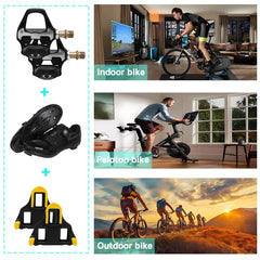 Road Bike Pedal Self-Locking HASHTAG