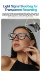 2026 AI Smart Glasses with 8MP Camera Video Recording 20+ Languages Translation Sunglasses Bluetooth Call Music Play Men Women