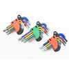 9 Piece Ball End Allen Hex Key Set Color HASHTAG