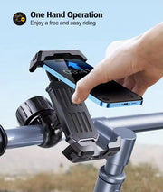 Factory Supply Waterproof Mobile Phone Mount for Bike & Motorcycle | Heavy-Duty Handlebar Holder HASHTAG
