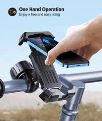 Factory Supply Waterproof Mobile Phone Mount for Bike & Motorcycle | Heavy-Duty Handlebar Holder HASHTAG