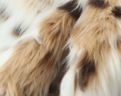 Women 2024 New Chic Fashion Series Artificial Fur Effect Coat Vintage Long Sleeve  Female Outerwear Chic Overshirt HASHTAG