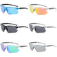 New UV400 PC Semi-Rimless Frame Men Women Riding Sun Glasses Cycling Glasses Men Polarized Sport Sunglasses with logo