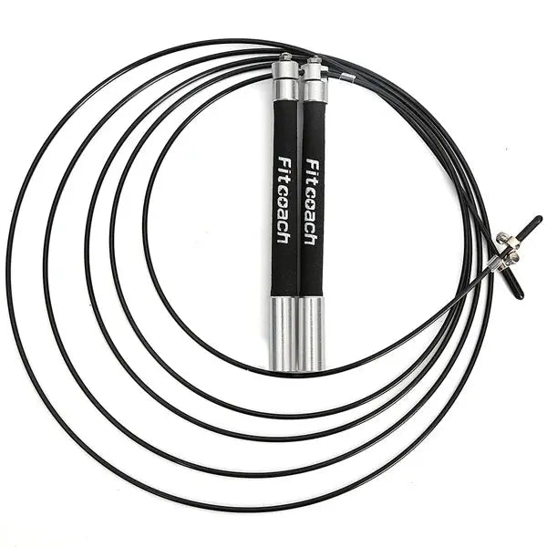 Corda per saltare veloce con cuscinetto a sfera, manico in metallo, saltare sportivo, cavo in acciaio inossidabile, attrezzatura per il fitness Crossfit - My Hashtag Shop