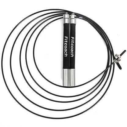 Corda per saltare veloce con cuscinetto a sfera, manico in metallo, saltare sportivo, cavo in acciaio inossidabile, attrezzatura per il fitness Crossfit - My Hashtag Shop