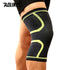 AOLIKES 1 pz Fitness Running ciclismo supporto per ginocchiere bretelle Nylon elastico Sport compressione ginocchiera manica per basket - My Hashtag Shop