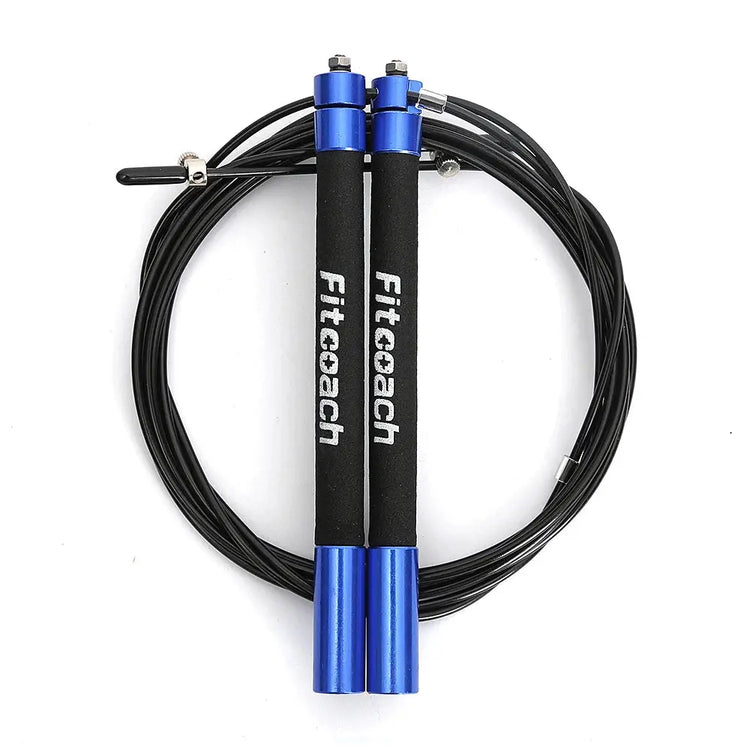 Corda per saltare veloce con cuscinetto a sfera, manico in metallo, saltare sportivo, cavo in acciaio inossidabile, attrezzatura per il fitness Crossfit - My Hashtag Shop