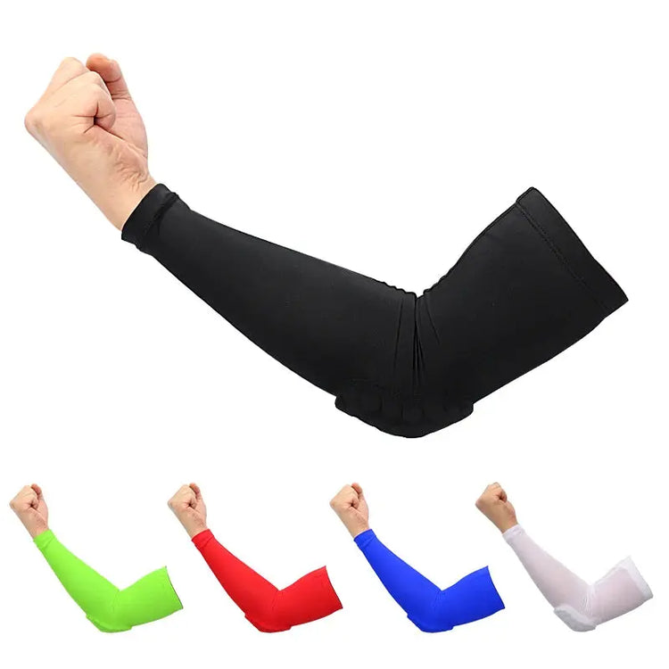 1pc manica del braccio fascia da braccio supporto del gomito manica del braccio da basket traspirante calcio sicurezza sport gomito protezione tutore - My Hashtag Shop